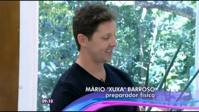 Mário Xuxa em aparição na mídia